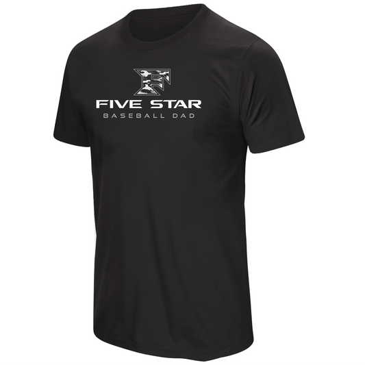 Five Star Baseball Camo (Dad) Tee