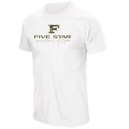 Five Star Baseball Camo (Mom) Tee