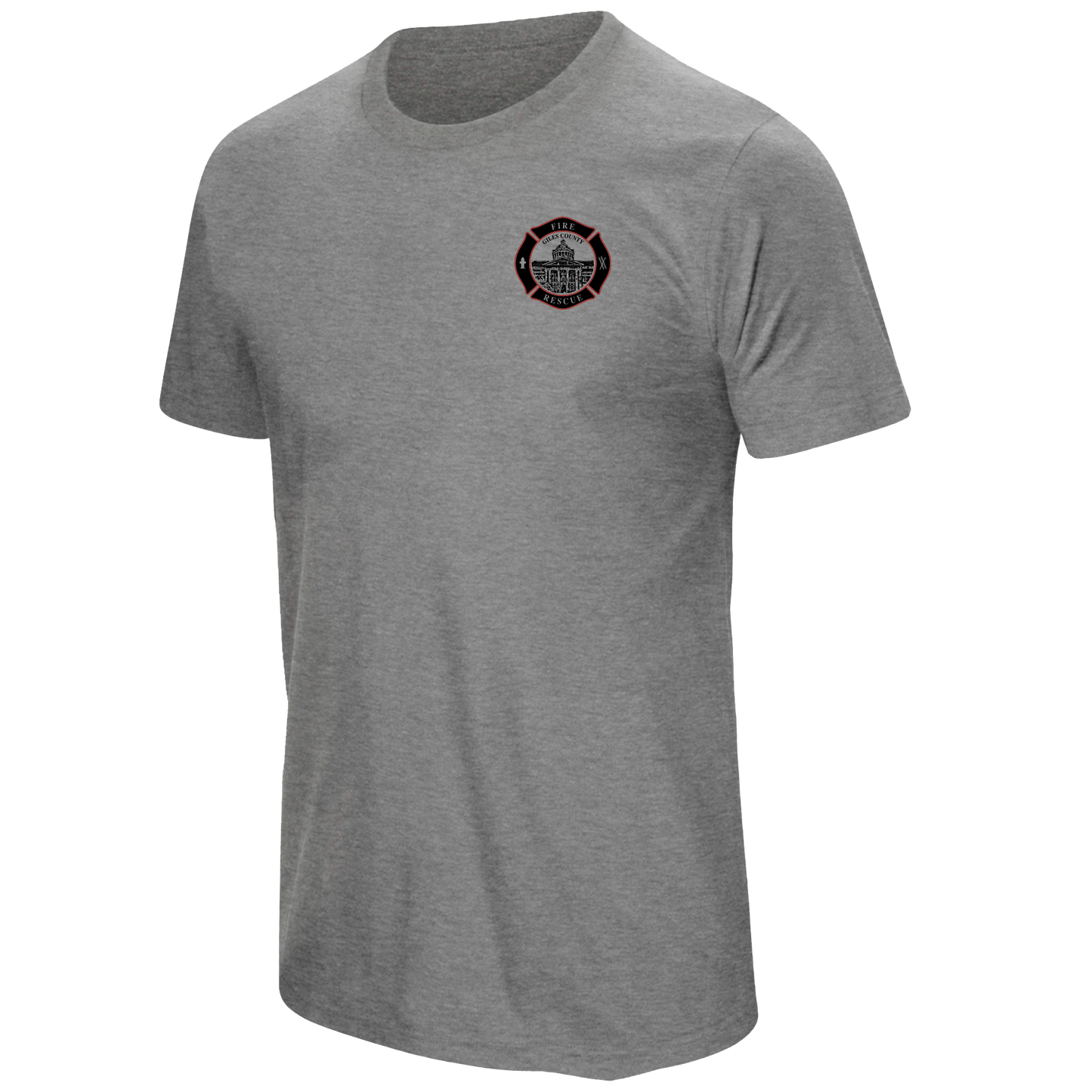 Giles County Fire Rescue Gray Tee