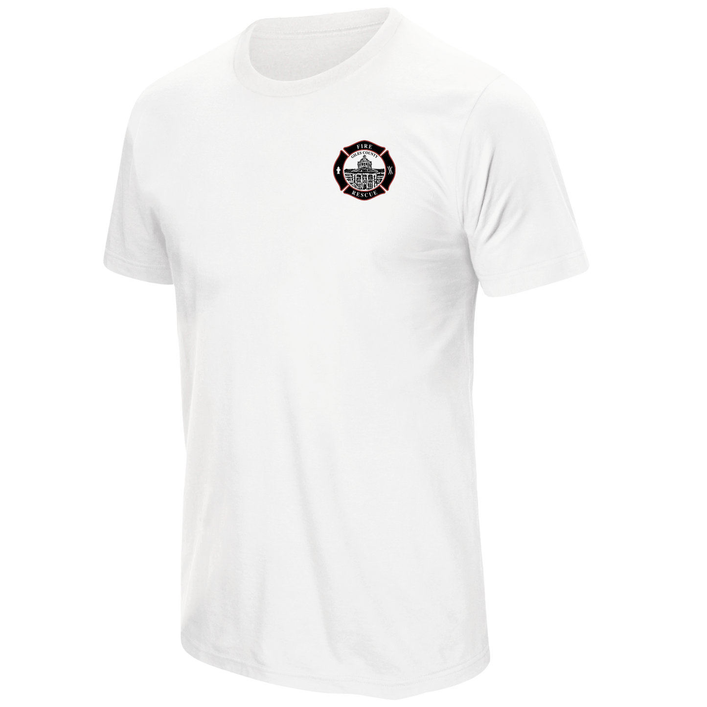 Giles County Fire Rescue White Tee