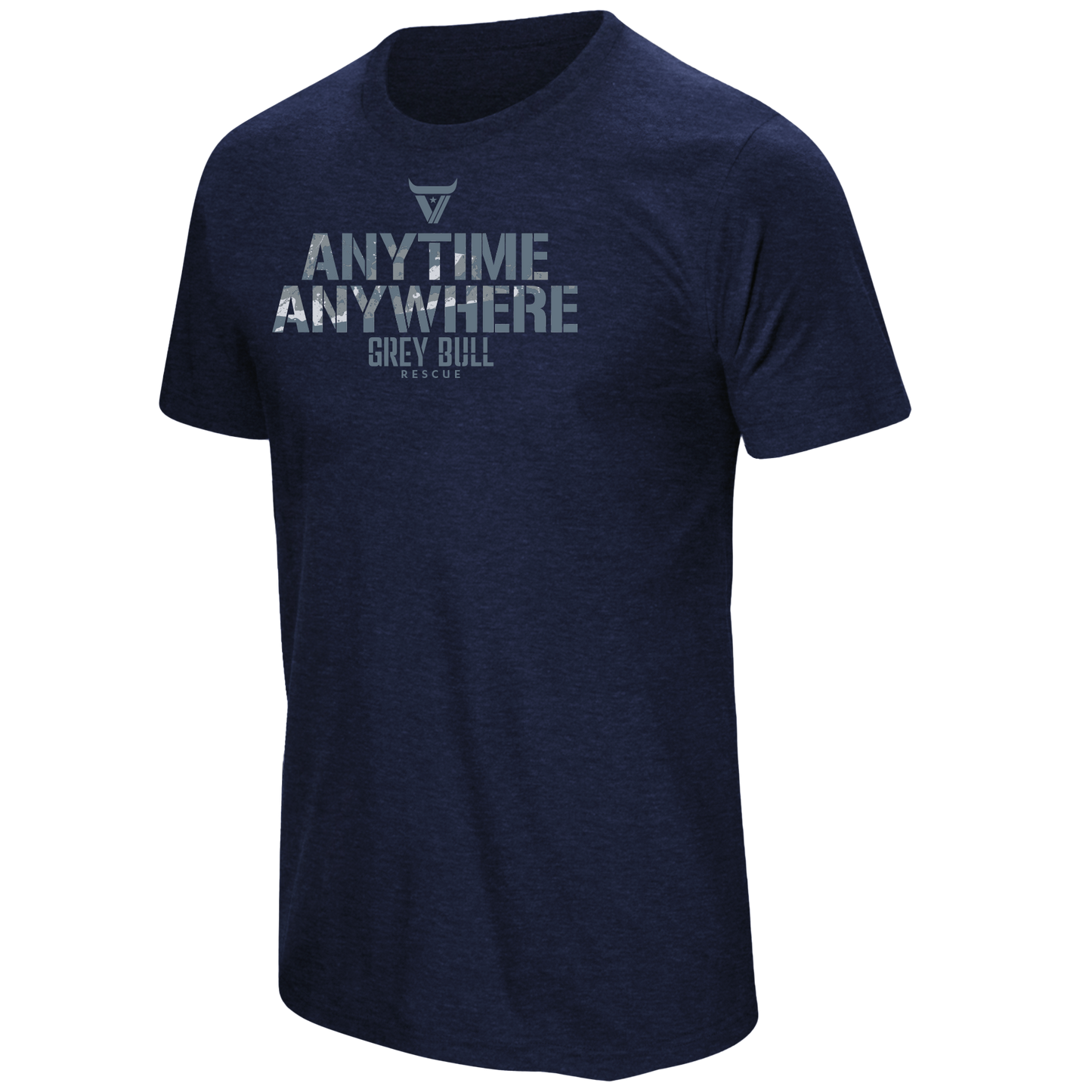 Grey Bull Rescue Anytime Camo Tee