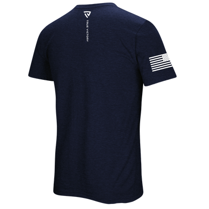 Grey Bull Rescue Shield Navy Tee