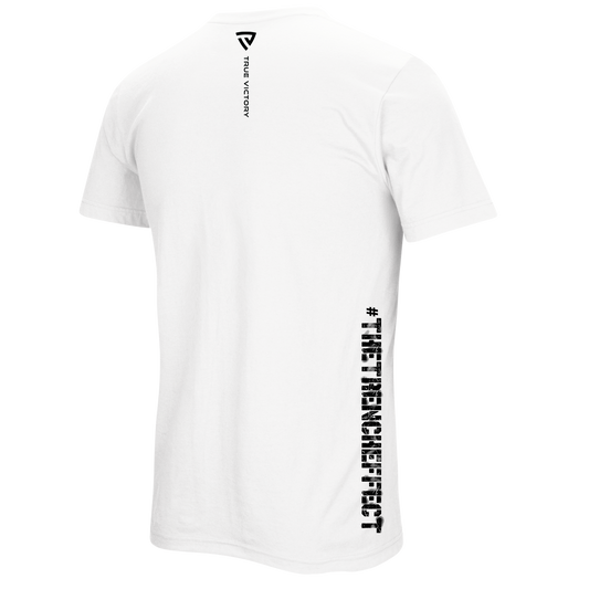 Trench Patch White Tee