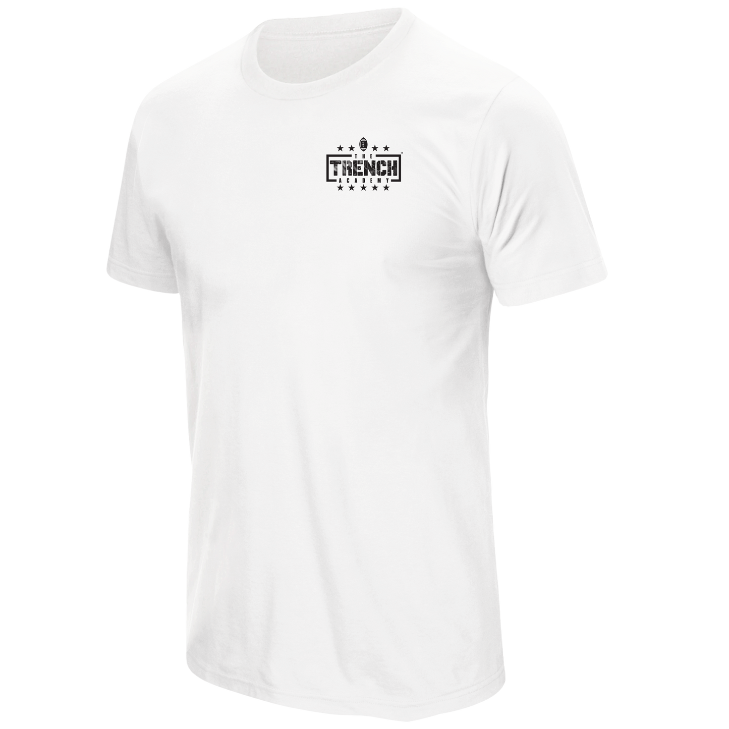 Trench Patch White Tee