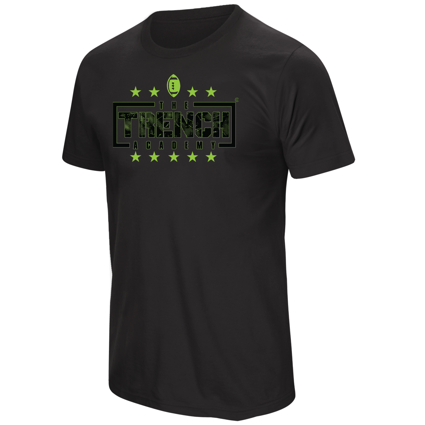 Trench Black Outline Tee