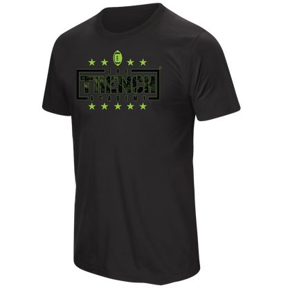 Trench Black Outline Tee