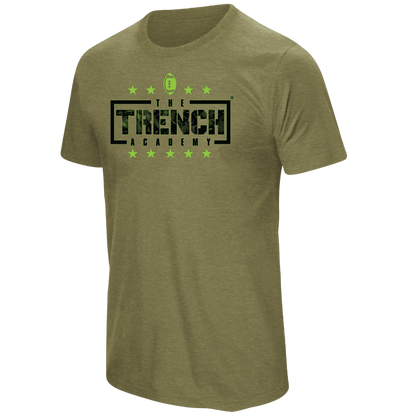 Trench Black Outline Tee