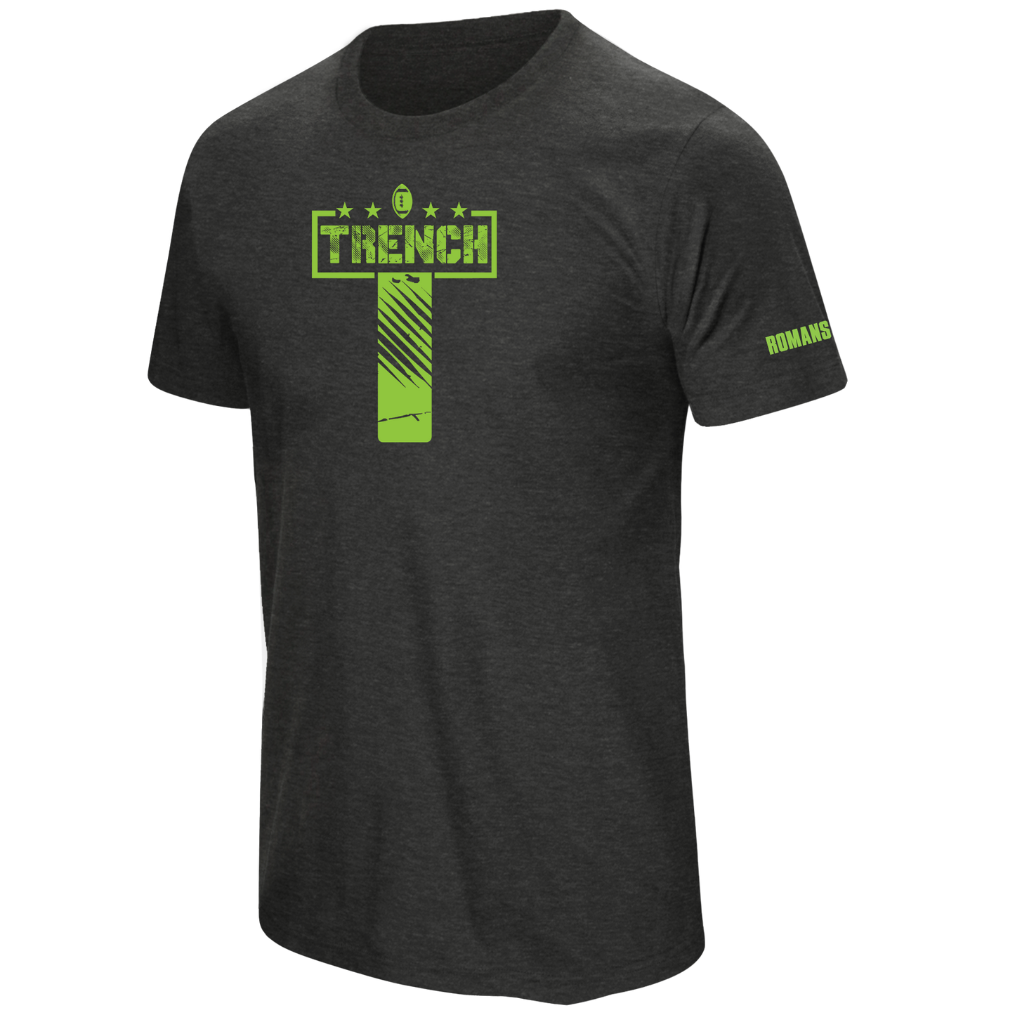 Trench T Charcoal Tee