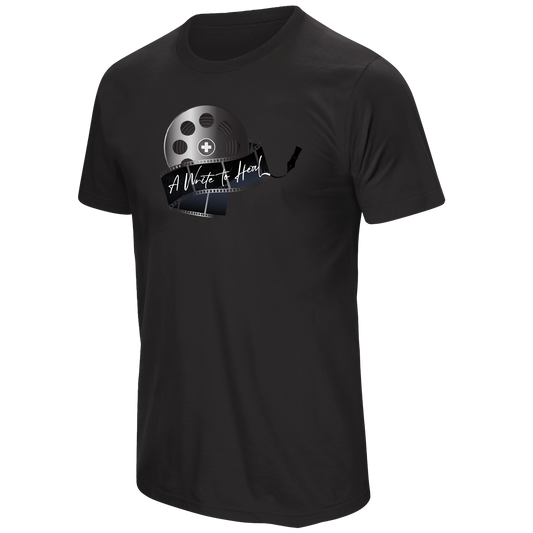 A Write to Heal Black Tee