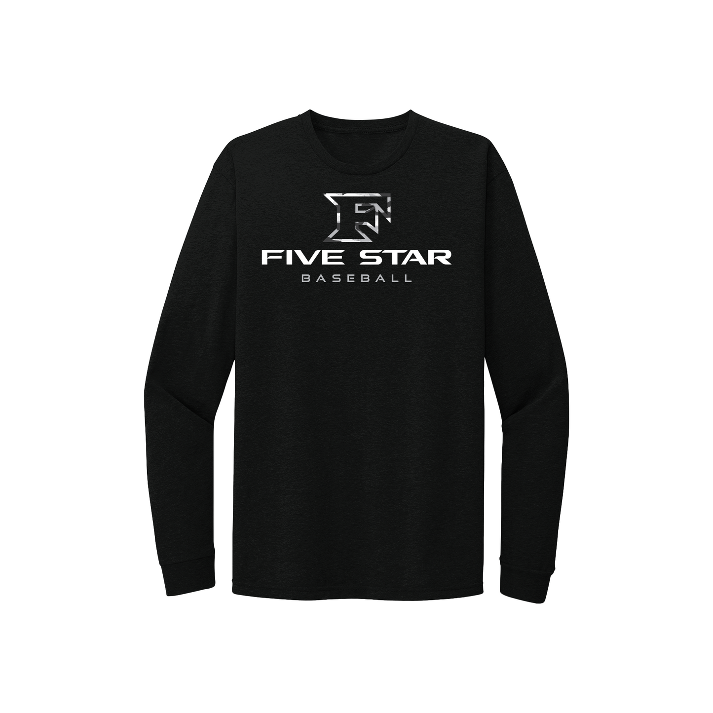 Five Star Baseball Camo Long Sleeve Tee