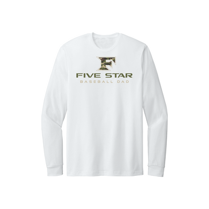 Five Star Baseball Camo (Dad) Long Sleeve Tee
