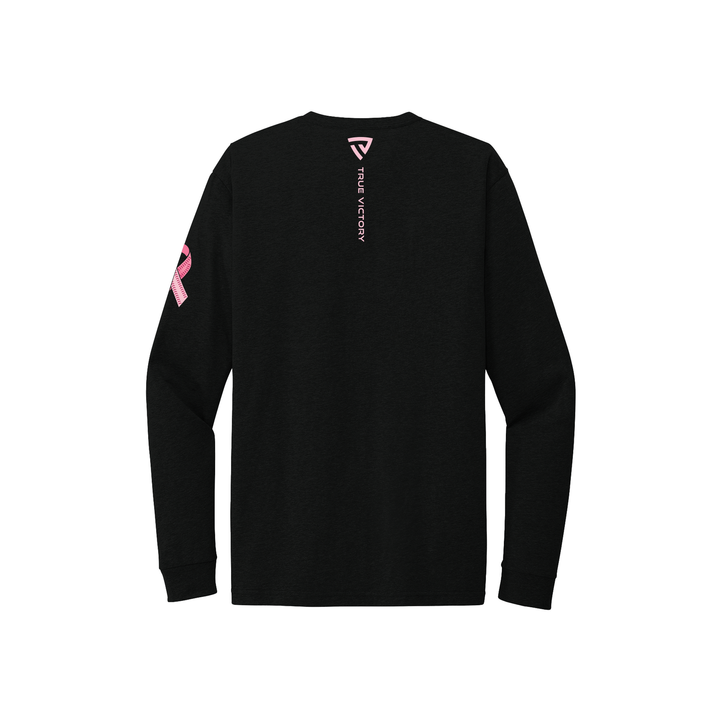 Five Star Pink Ribbon Long Sleeve Tee