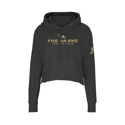 Women's FHS Track & Field Cropped Pullover Hoodie