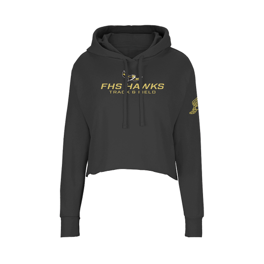Women's FHS Track & Field Cropped Pullover Hoodie