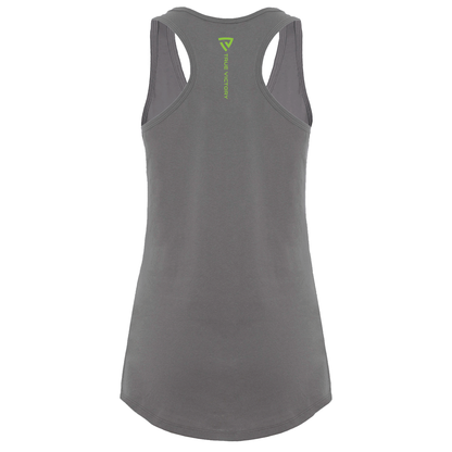 Women's BCMF Dark Gray Racerback Tank