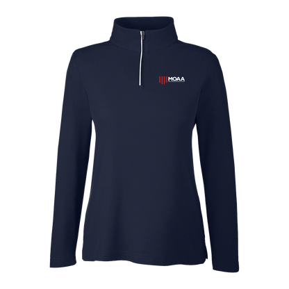 Womens MOAA Quarter Zip