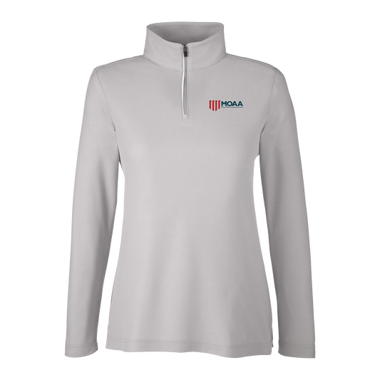 Womens MOAA Quarter Zip