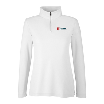 Womens MOAA Quarter Zip