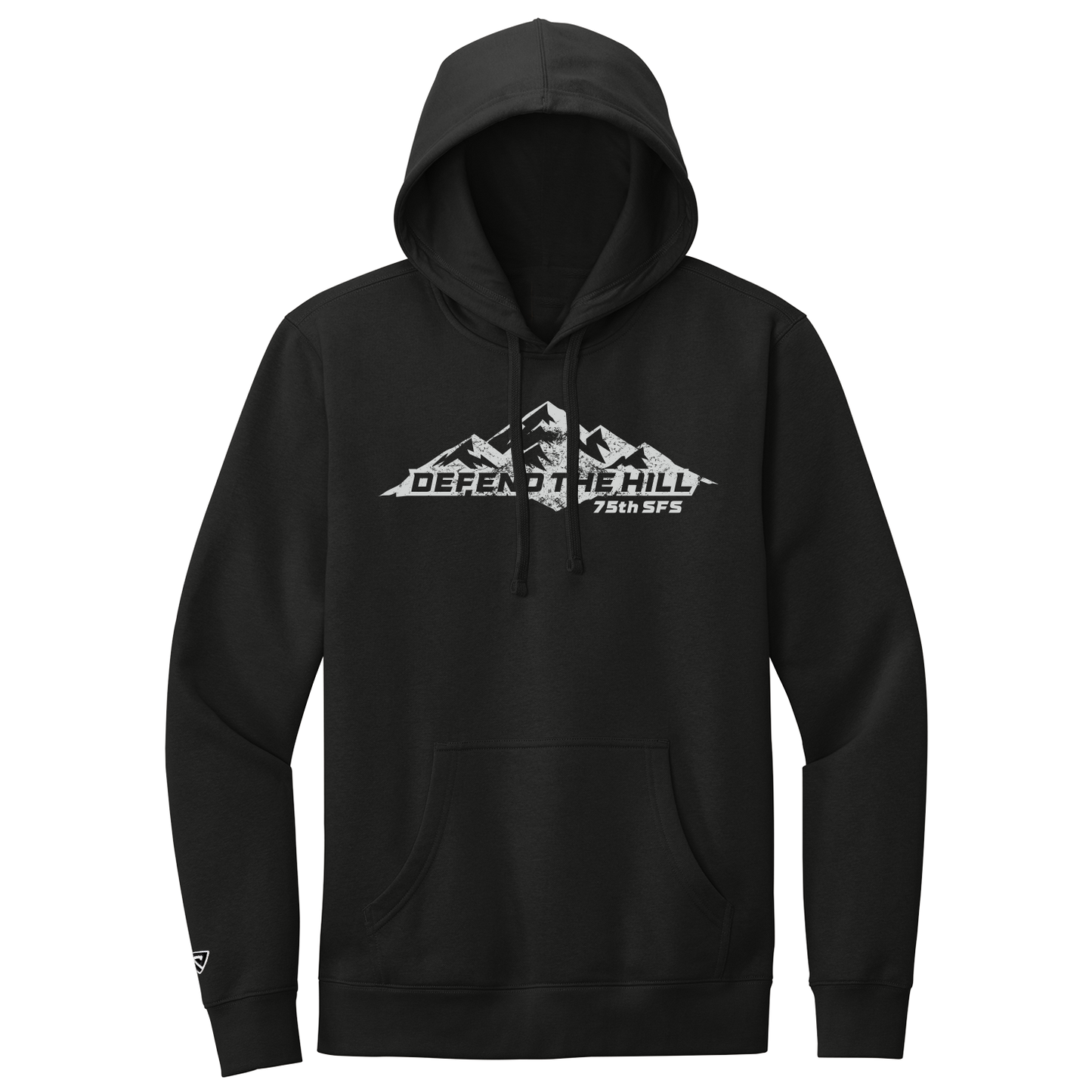 75 SFS Black Hoodie
