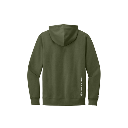 Back design detail — Youth Always True (Stacked) Hoodie