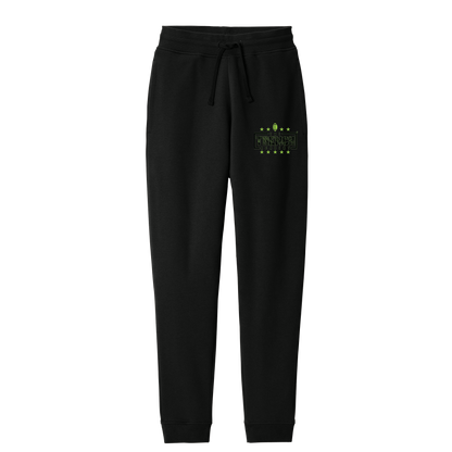 Trench Black Outline Joggers