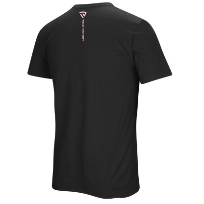 Five Star Pink Ribbon Stitch Tee