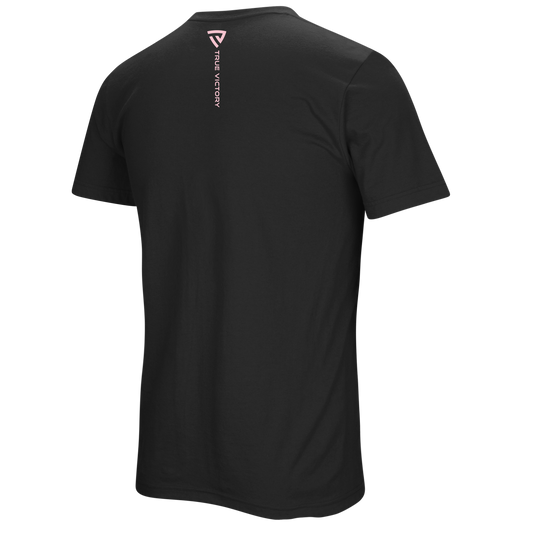 Five Star Pink Ribbon Stitch Tee