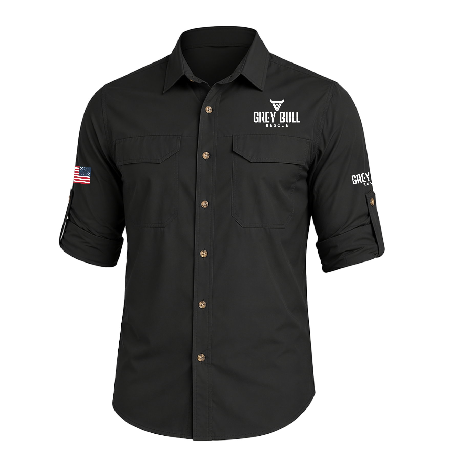 Grey Bull Rescue Field Operator Shirt (Cool Weather) – True Victory