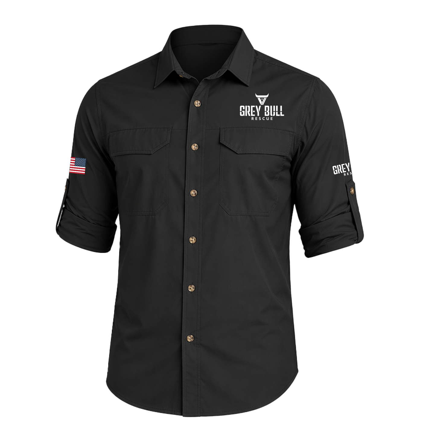 Grey Bull Rescue Field Operator Shirt (Cool Weather)