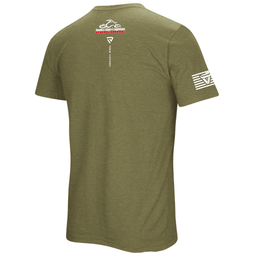 Grey Bull Rescue Speed of Need Military Green Bike Tee