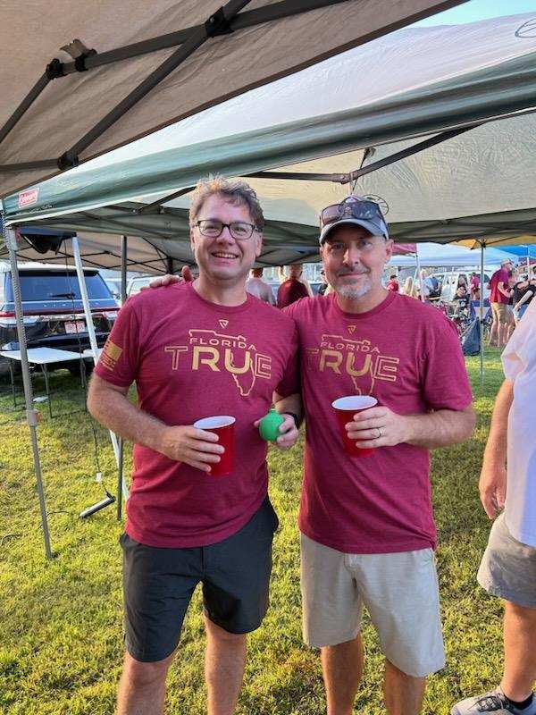 Men's RU TRUE Florida Garnet & Gold United Tee