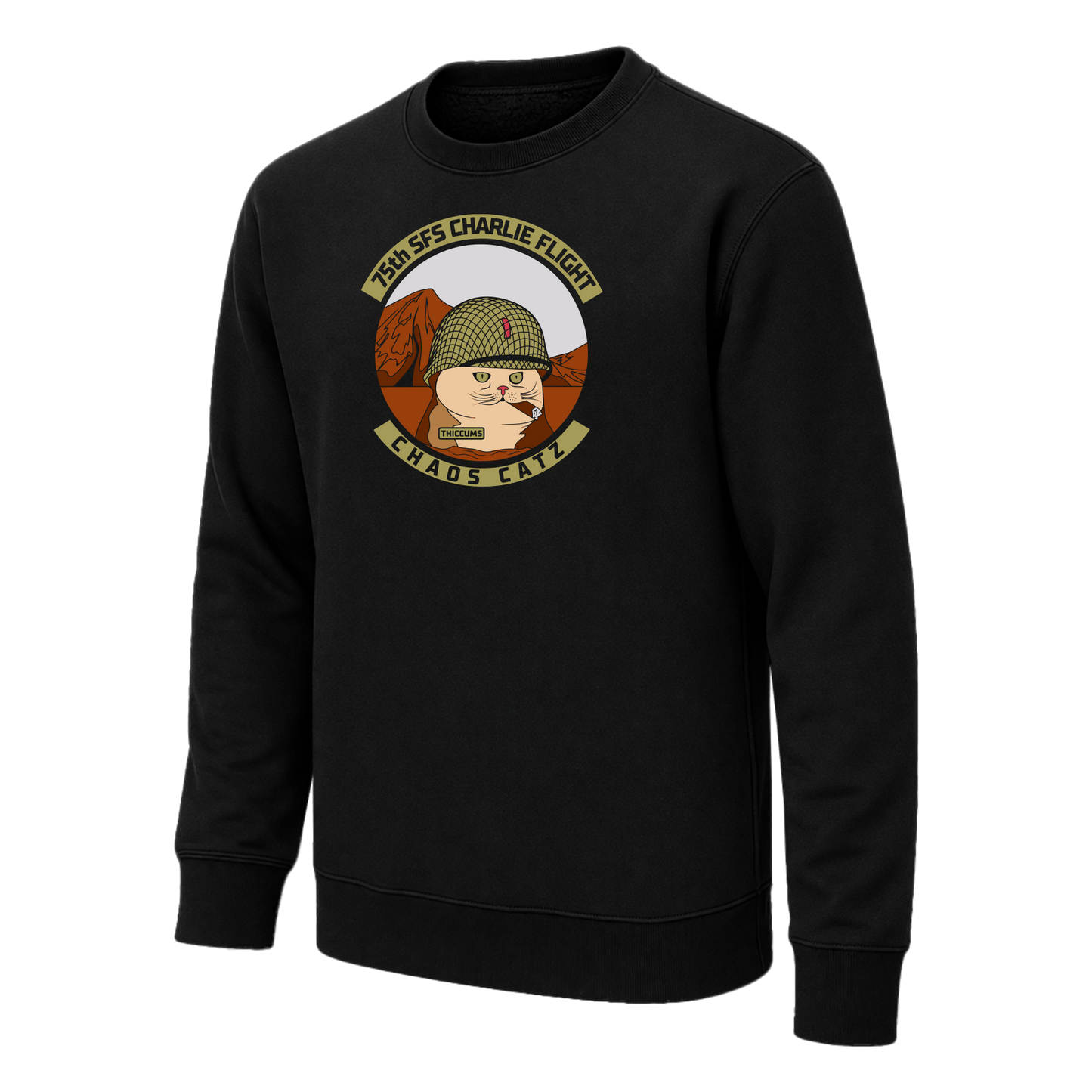 75 SFS Flight Crewneck Sweatshirt