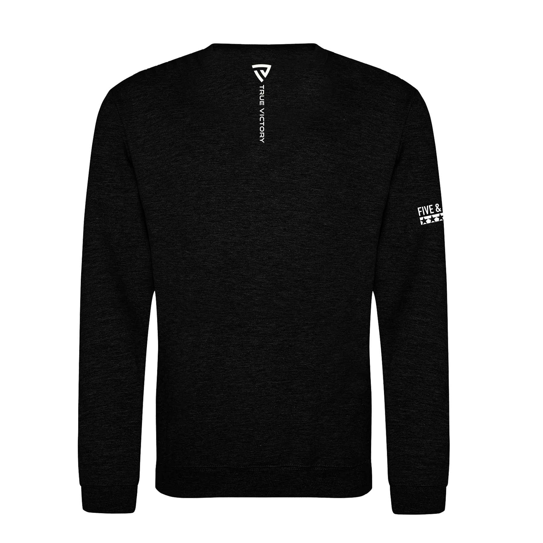 Five & Thrive Black Crewneck Sweatshirt