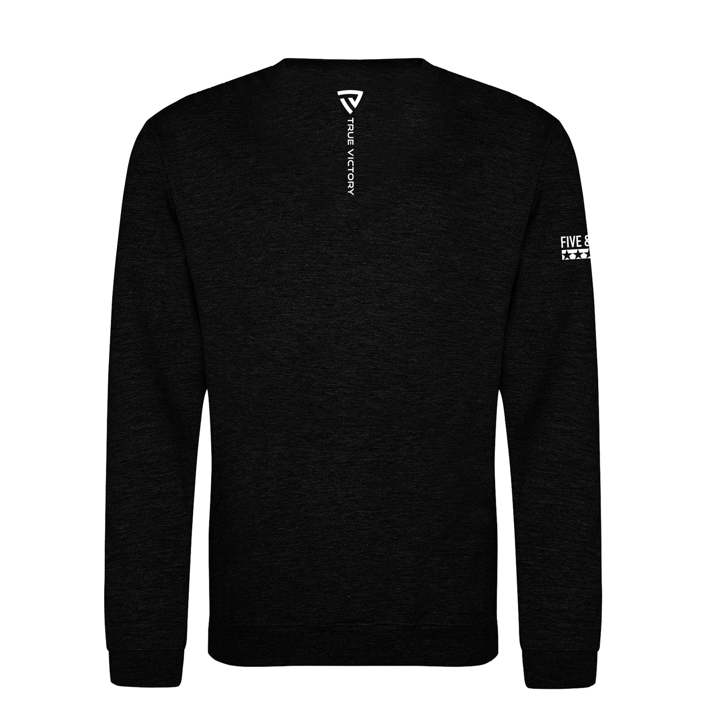 Five & Thrive Black Crewneck Sweatshirt
