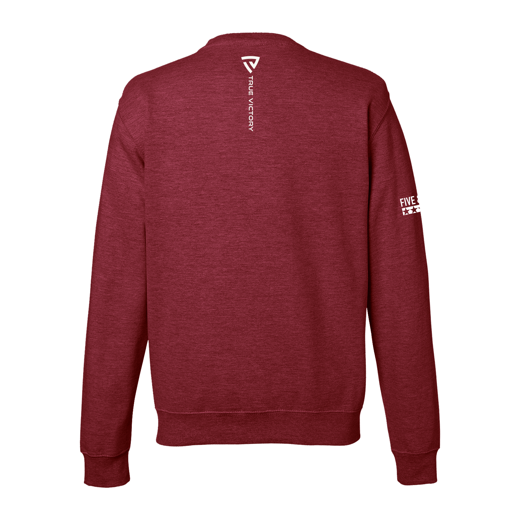 Five & Thrive Burgundy Crewneck Sweatshirt