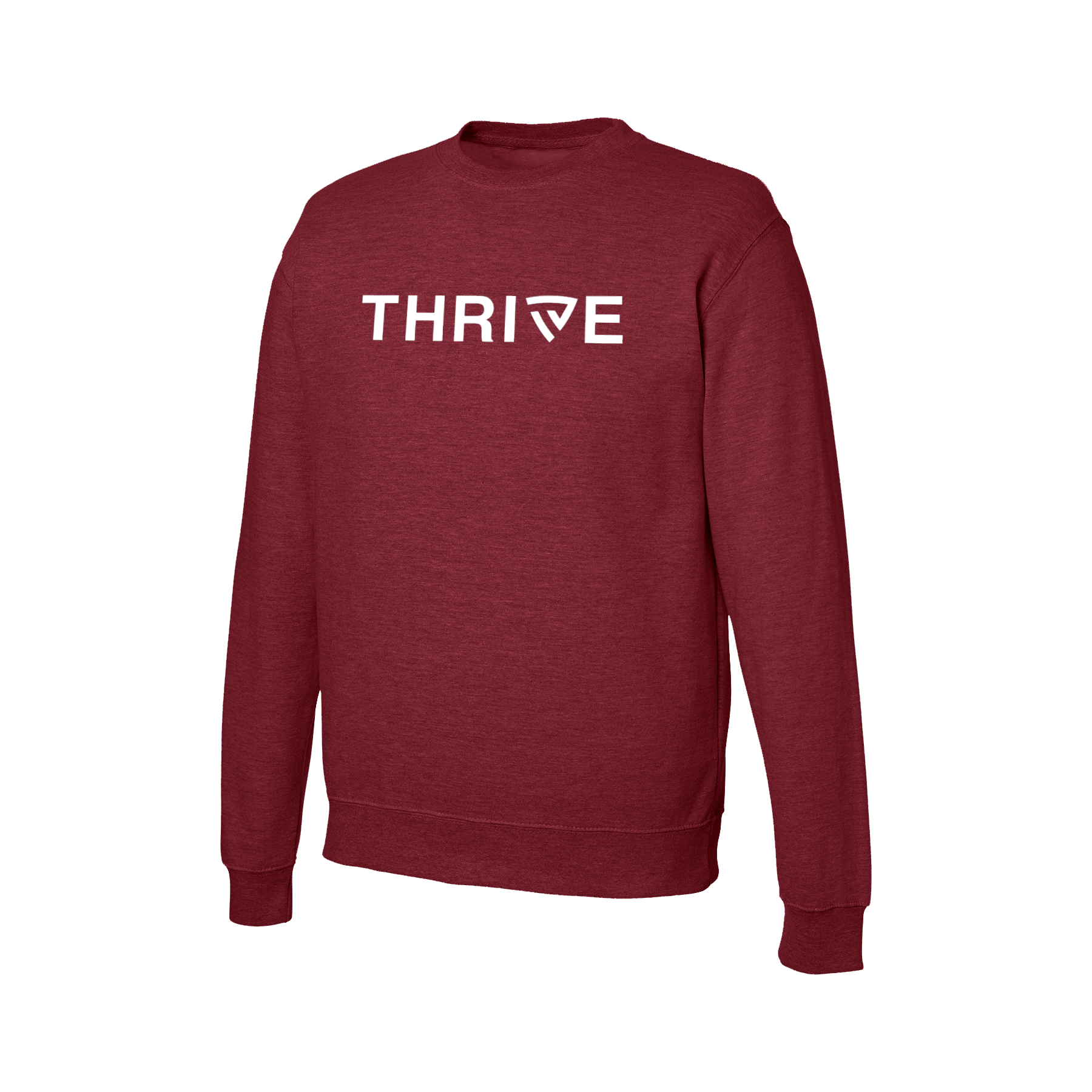 Five & Thrive Burgundy Crewneck Sweatshirt