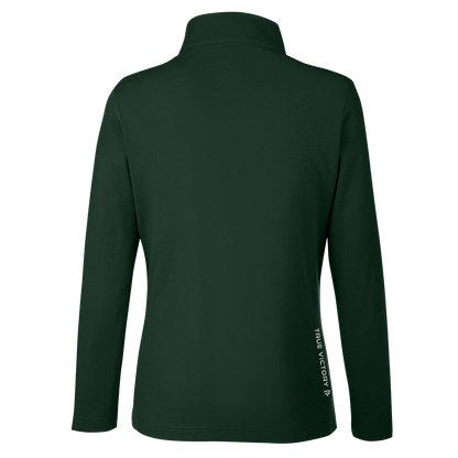 Women's True Victory Forest Green Quarter Zip