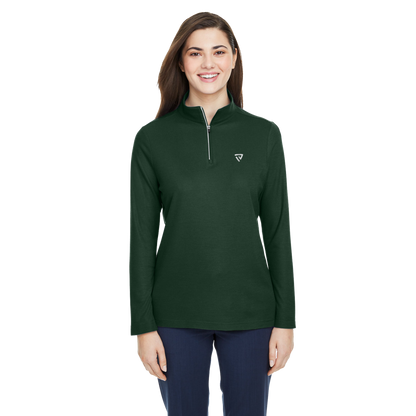 Women's True Victory Forest Green Quarter Zip