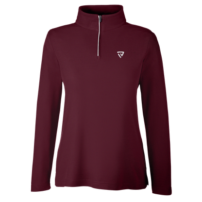 Women's True Victory Maroon Quarter Zip