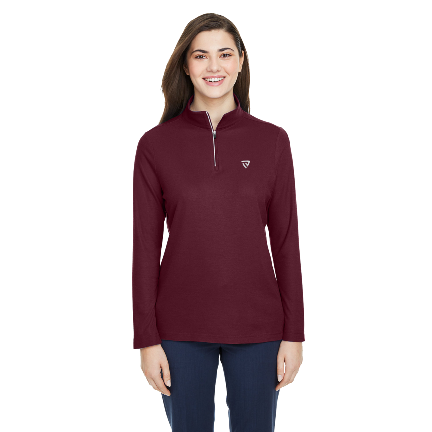 Women's True Victory Maroon Quarter Zip