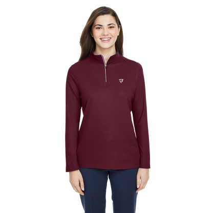 Women's True Victory Maroon Quarter Zip