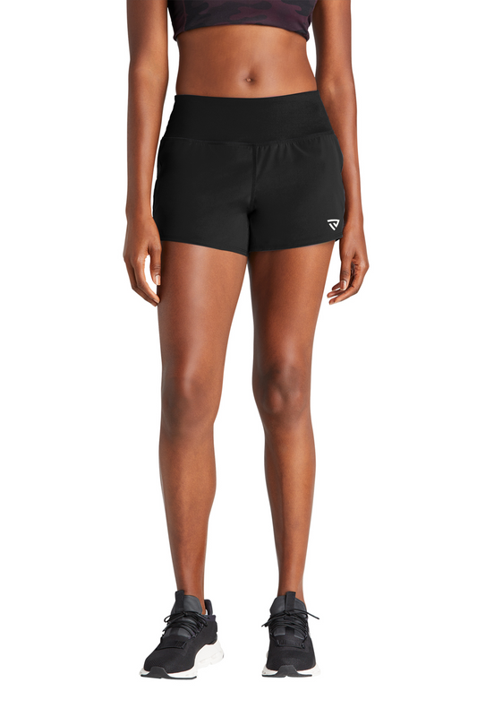 Women's Black Performance Shorts