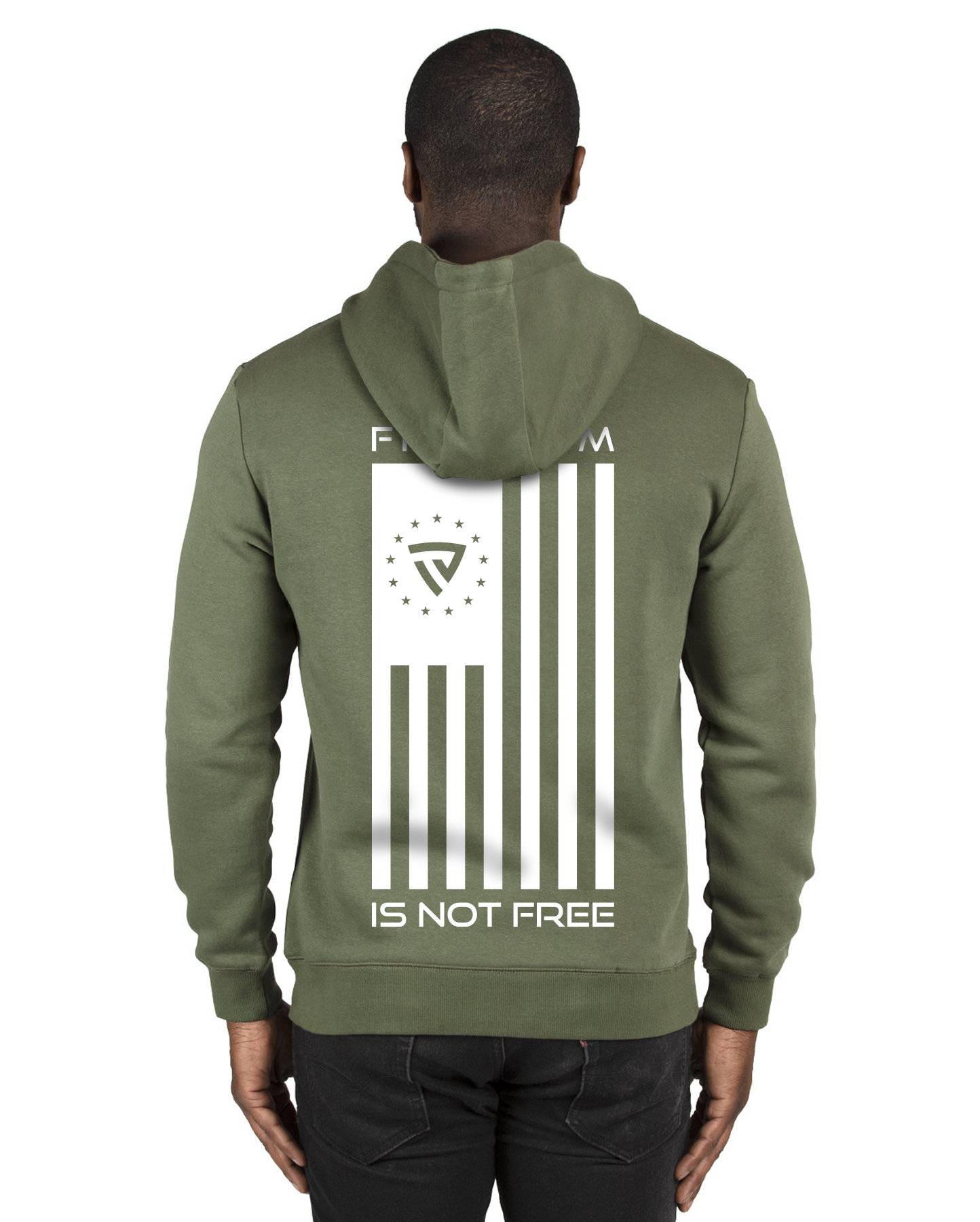 Men's Freedom Is Not Free X Paul Skenes Signature Series Military Green Heathered Hoodie