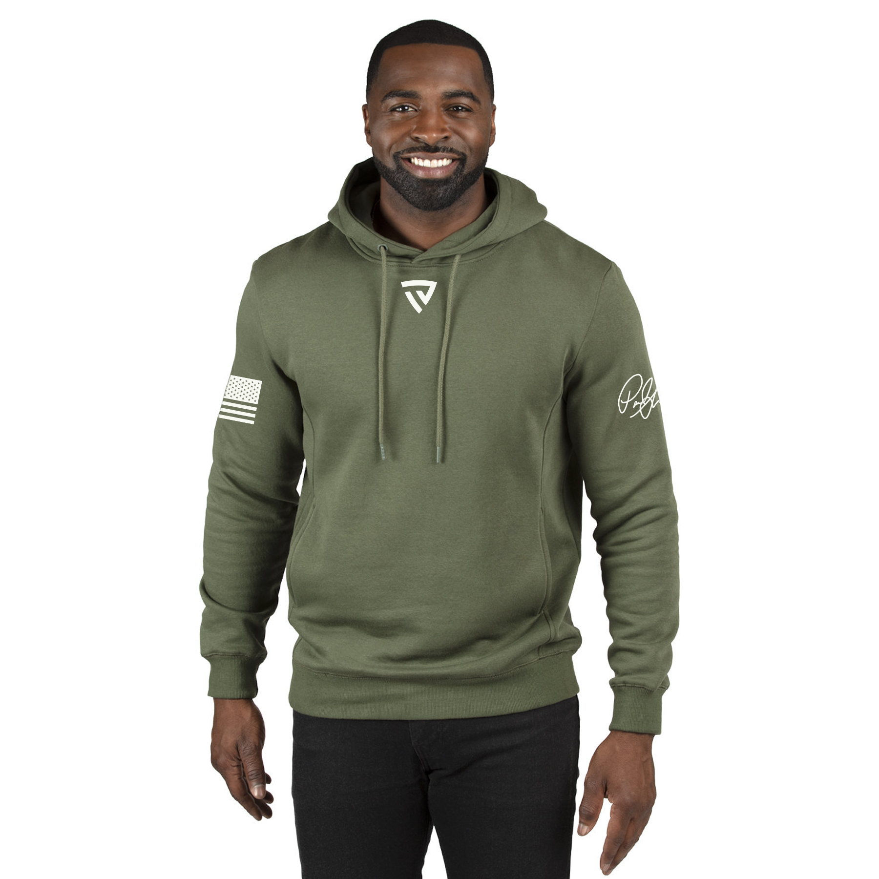 Men's Freedom Is Not Free X Paul Skenes Signature Series Military Green Heathered Hoodie