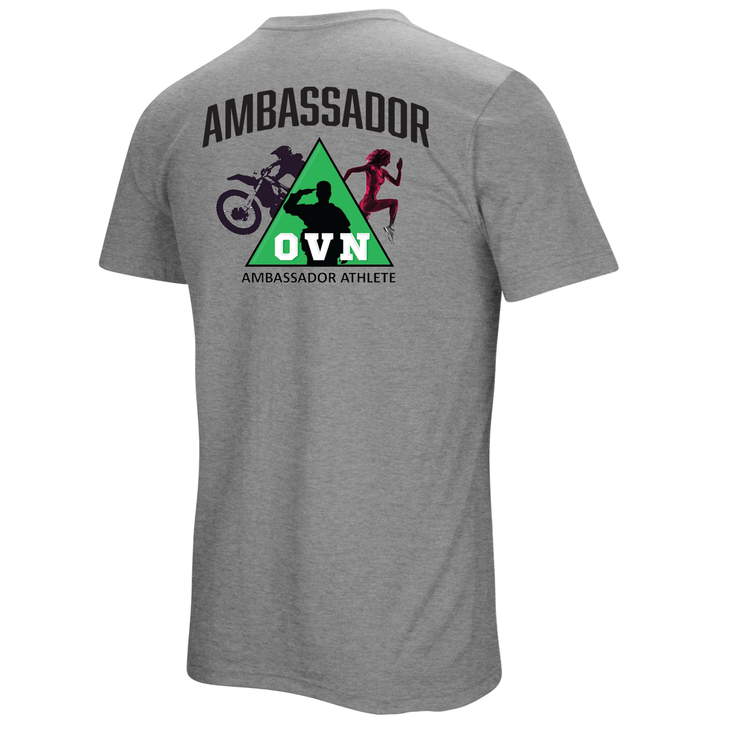 OVN Athlete Heather Gray Tee