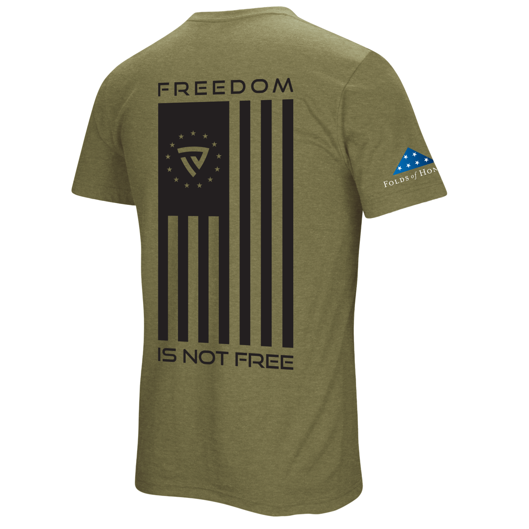 Men's Freedom is not Free X Folds of Honor Tee – True Victory