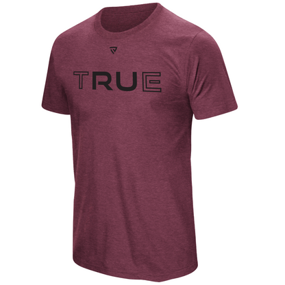 Men's RU TRUE Maroon Tee