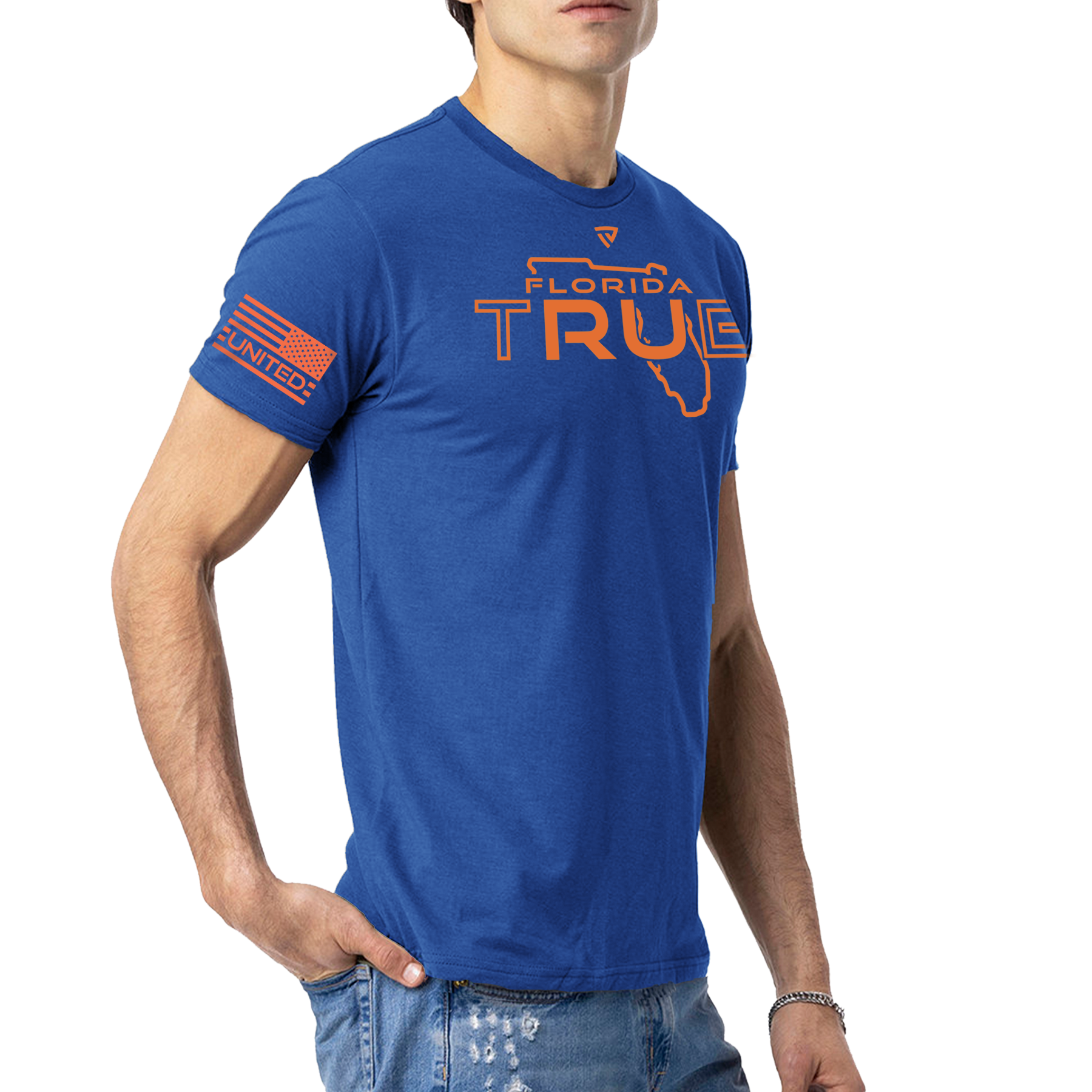 Men's RU TRUE Florida x Gator Tee