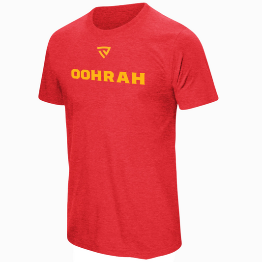 Battle Cry Marines OOHRAH Red Tee