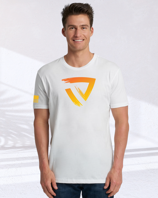 Built for Battle Painted Sunset Tee